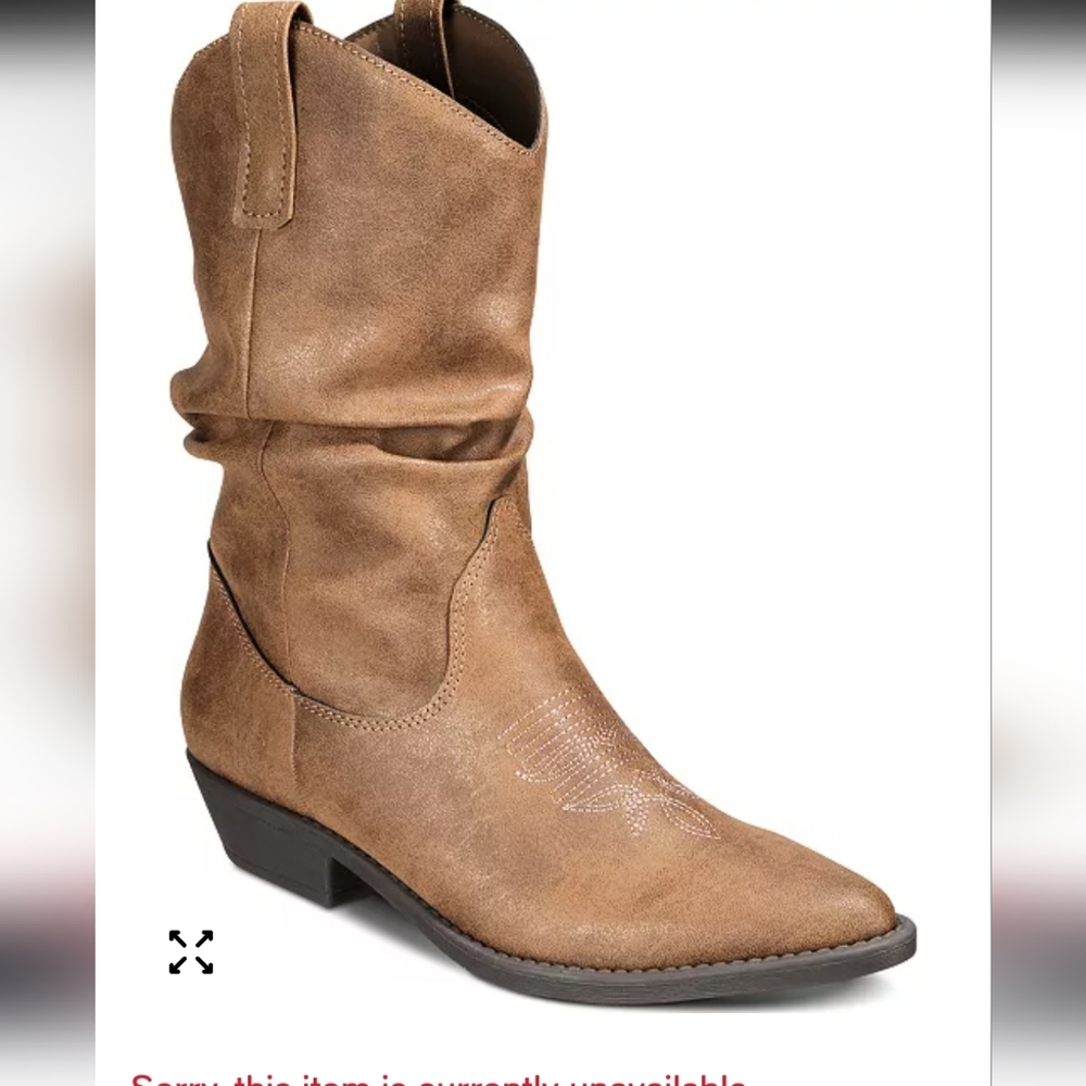 Style & CoDannaa Western Boots Size 7